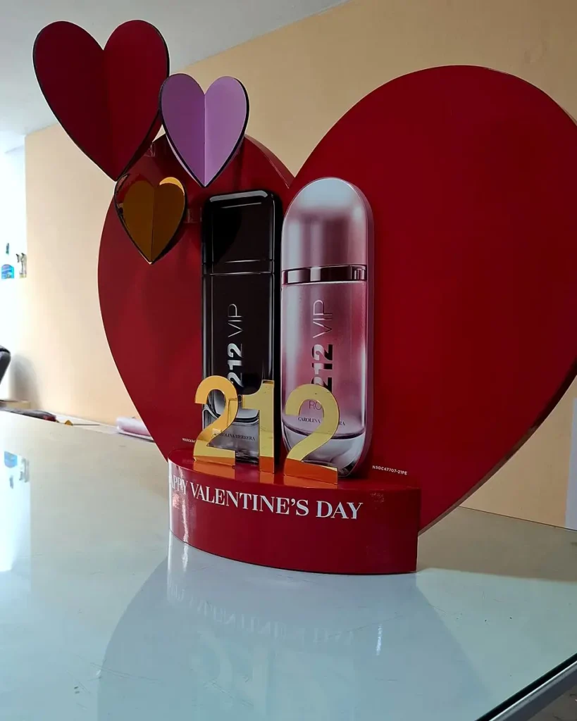 Carolina Herrera: displays de campaña